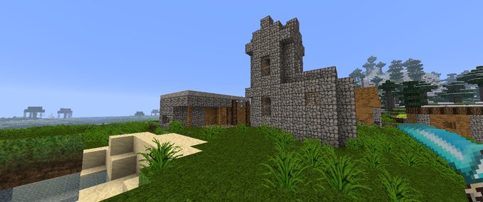 Maps Überlebens Dorf Minecraft mod