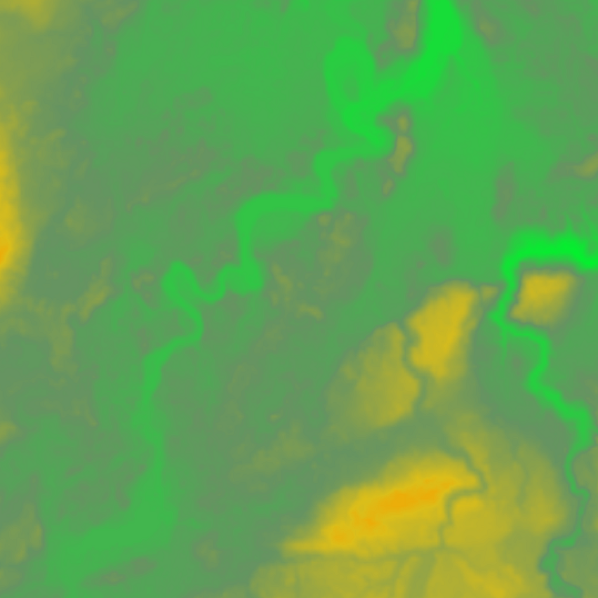 Igling in the district of Landsberg am Lech elevation model - Thumbnail 1