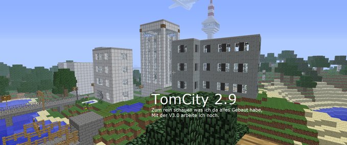 Maps TomCity  Minecraft mod
