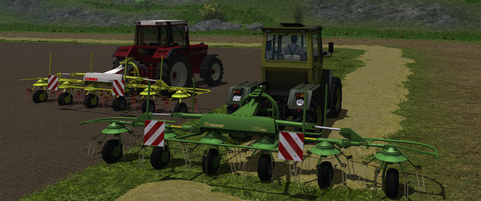 Schwader & Wender Krone KW 6 72  Landwirtschafts Simulator mod