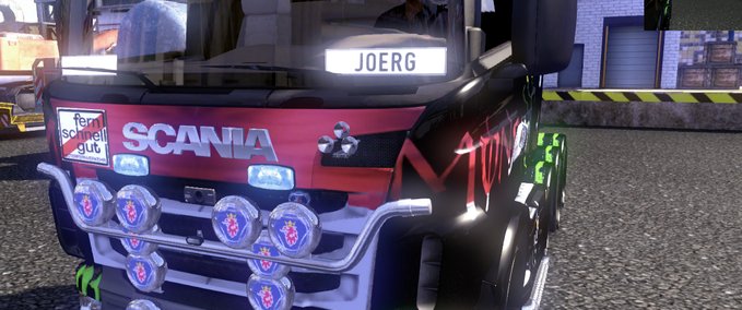 Mods Scania Truck Kamera Eurotruck Simulator mod
