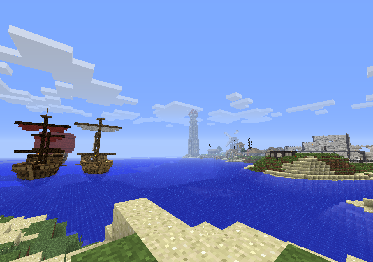 War multiplayer map for FTB ModPack - Thumbnail 1
