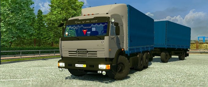 Trucks Kamaz 43118 Eurotruck Simulator mod
