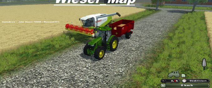 Standard Map erw. Wieser Map Landwirtschafts Simulator mod