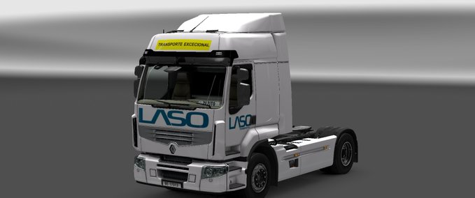 Skins Laso for renault premium Eurotruck Simulator mod