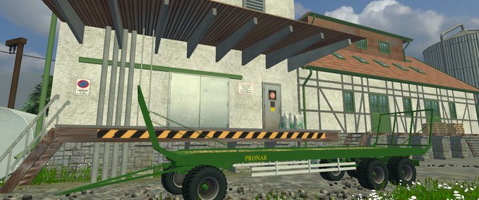 Ballentransport Pronar T026 Landwirtschafts Simulator mod