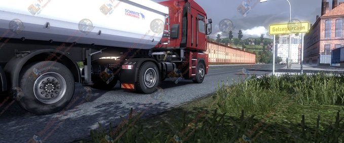 Maps Mapfix für TSM Map  Eurotruck Simulator mod