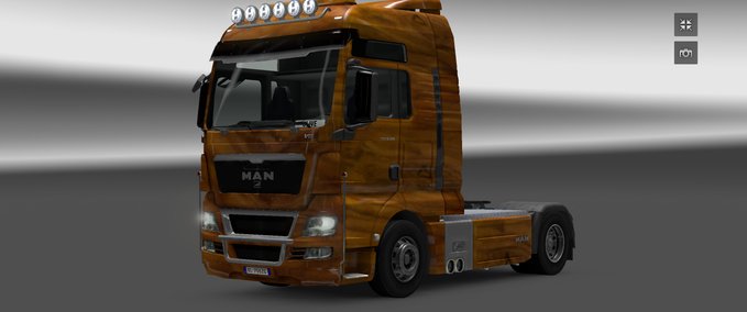 Skins MAN Oliven Holz Eurotruck Simulator mod