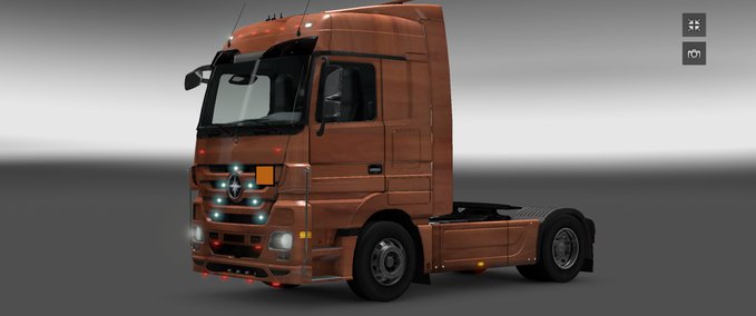 Skins Mercedes Actros birnenbaum Eurotruck Simulator mod