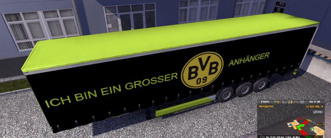 Trailer BVB Trailer Eurotruck Simulator mod