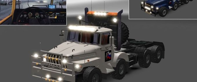 Trucks URAL 43202 Eurotruck Simulator mod