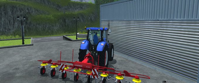 Schwader & Wender Pöttinger HIT 810N Landwirtschafts Simulator mod