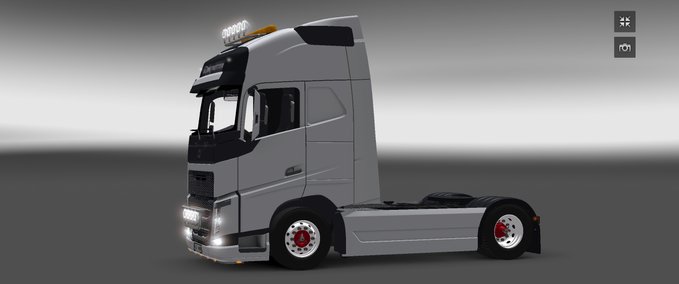 Sonstige Scania Felgen Weiß Rot Eurotruck Simulator mod
