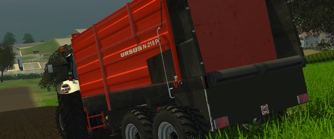 Miststreuer Ursus N218P Landwirtschafts Simulator mod