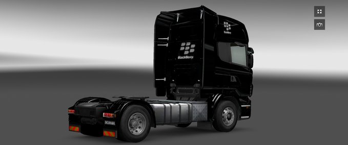 Skins Scania blackberry  Eurotruck Simulator mod