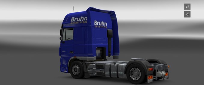 Skins Daf Bruhn Spedition   Eurotruck Simulator mod