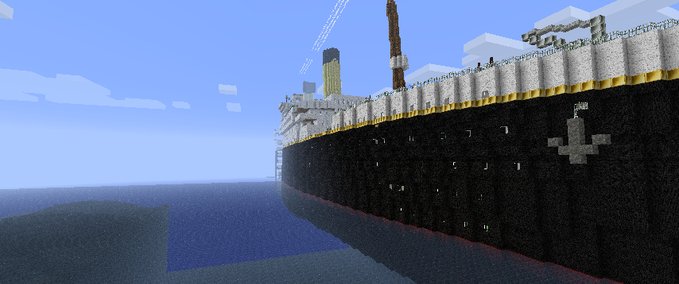 Maps Titanic BY Cronosdarth Minecraft mod