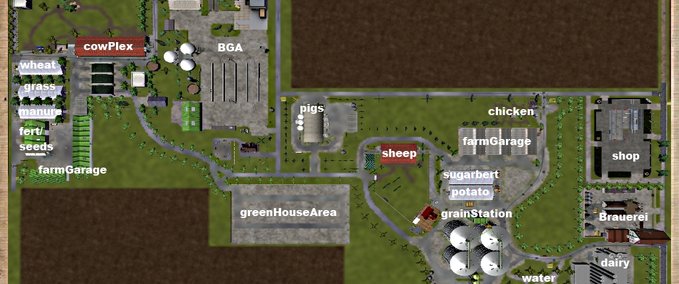Maps Agrarfrost  Landwirtschafts Simulator mod