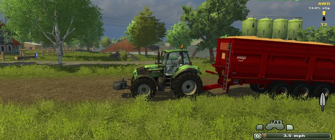 Deutz Fahr MR Deutz TTV 7250 FSM Landwirtschafts Simulator mod