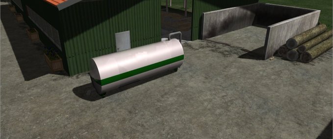Gebäude Milch Wasser Diesel Tank Landwirtschafts Simulator mod