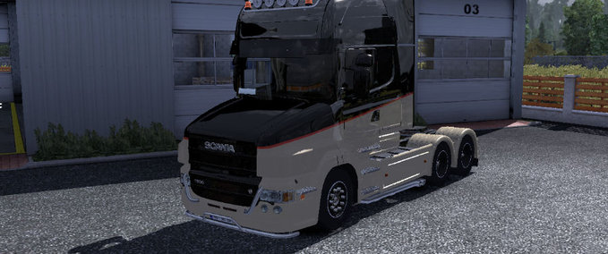 Skins Scania T Mark 3 Customs Eurotruck Simulator mod