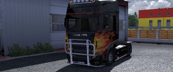 Skins Scania r700 AU44 Eurotruck Simulator mod