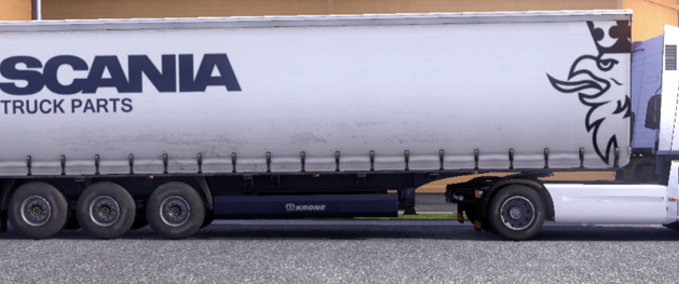 Skins Scania Trailer skin Eurotruck Simulator mod
