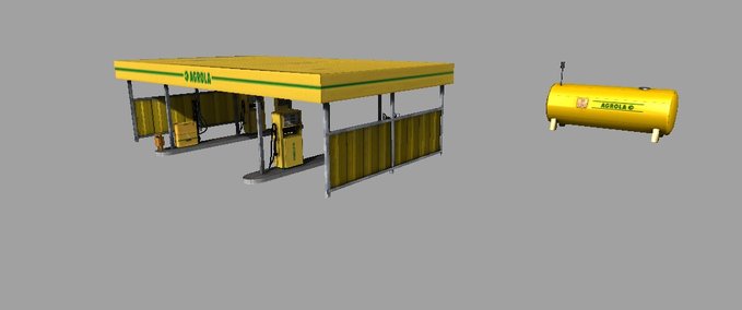 Gebäude mit Funktion Agrola SB Tankstelle Landwirtschafts Simulator mod