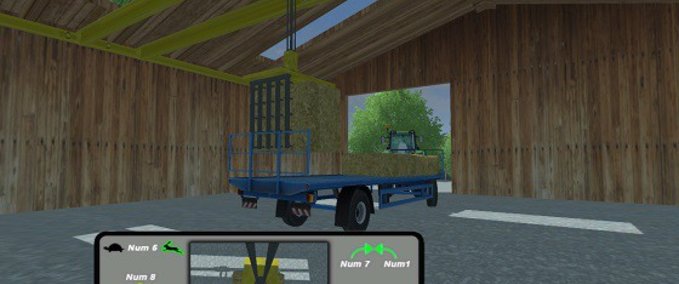 Gebäude mit Funktion Halle mit Kran für Maps Landwirtschafts Simulator mod
