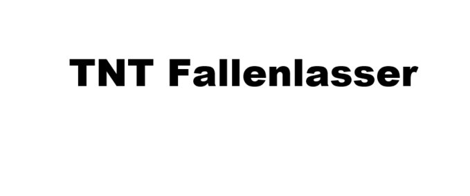 Maps TNT Fallenlasser Minecraft mod