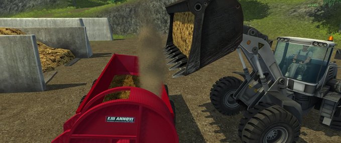 Front Laterally Manure Spreader Mod Image