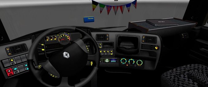 Interieurs Renault Magnum Interieur Eurotruck Simulator mod