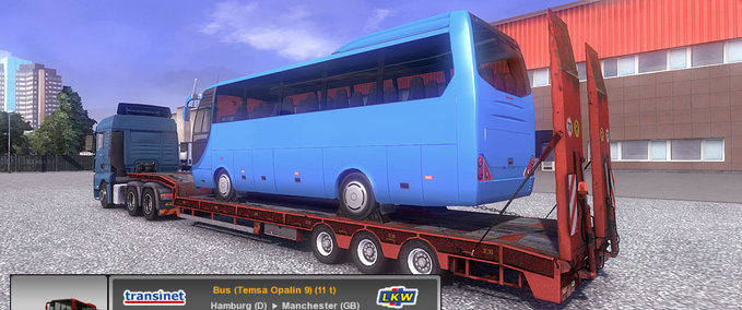 Traile Overweight bus opaline Mod Image