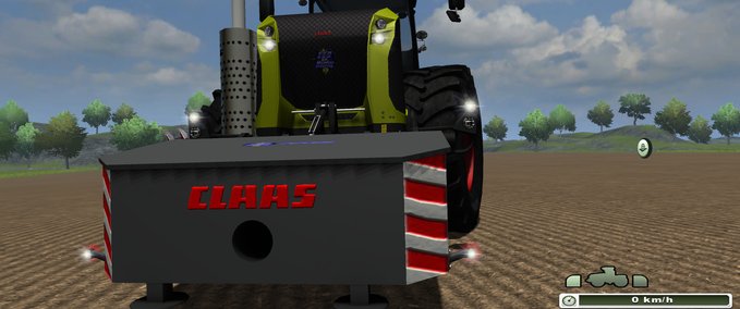 Gewichte Claas Xerion Gewicht Landwirtschafts Simulator mod