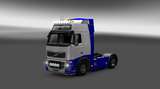 Volvo FH Skin Blue White  Mod Thumbnail