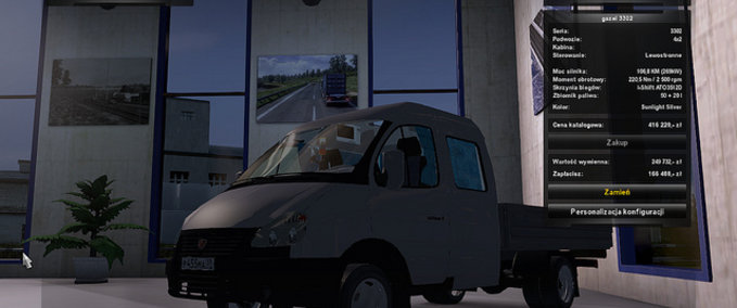 Trucks Gazela Eurotruck Simulator mod