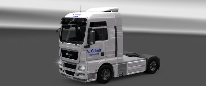 Skins TGX Skin A  Schulz  Eurotruck Simulator mod