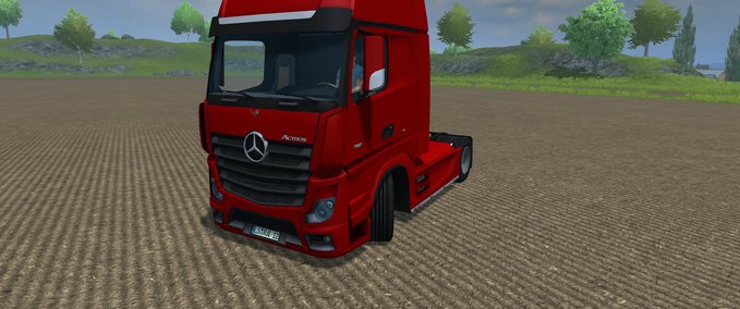 Mercedes Benz MB Actros MP4 Landwirtschafts Simulator mod