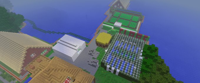 Maps Moderner Minecraft Bauernhof Minecraft mod