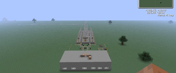 railcraft bahnhof mit dörfern Mod Image