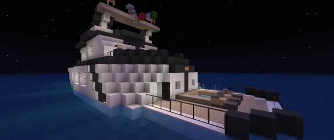Maps Yacht  Minecraft mod