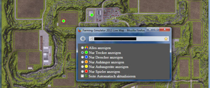 Scripte liveMap Mod Landwirtschafts Simulator mod