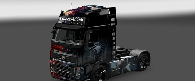 Skins Spiderman Eurotruck Simulator mod