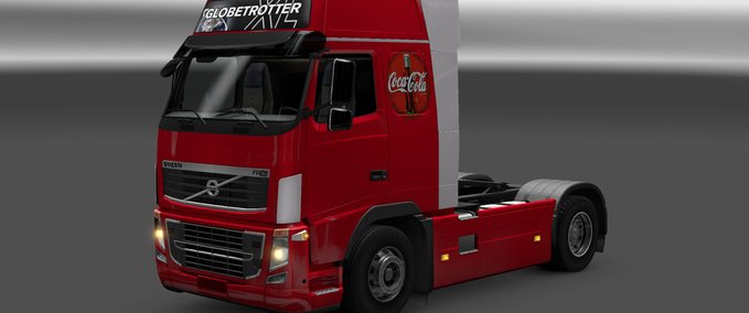 Skins Coca Cola Combo mit Volvo Eurotruck Simulator mod