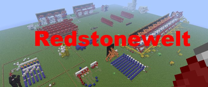 Maps Redstonewelt Minecraft mod