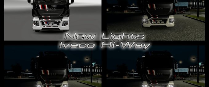 Iveco New Lights für Iveco Eurotruck Simulator mod