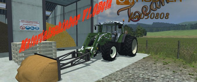 Frontlader Materialschieber Landwirtschafts Simulator mod