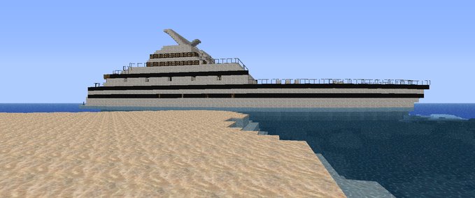 Maps MS WAVE Yacht Minecraft mod