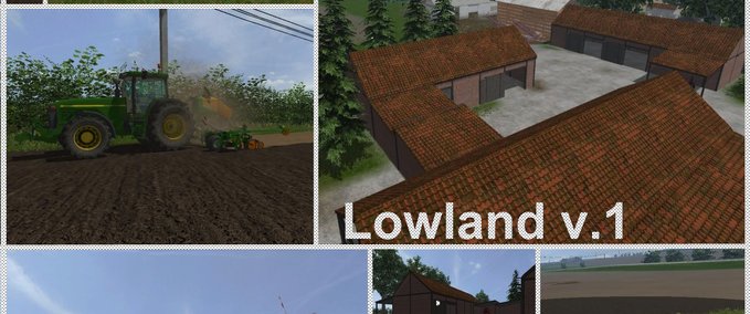4fach Maps Lowland Landwirtschafts Simulator mod