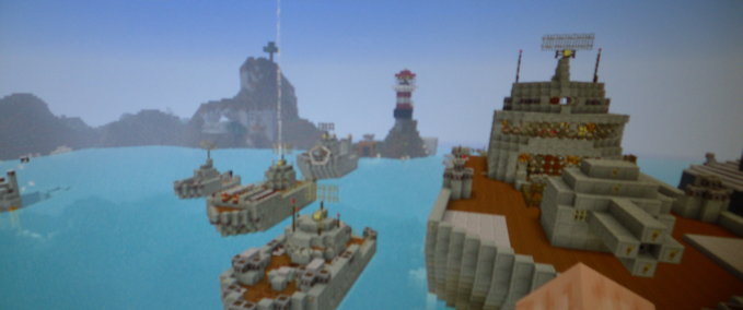 Maps Kriegsschiffe  Minecraft mod